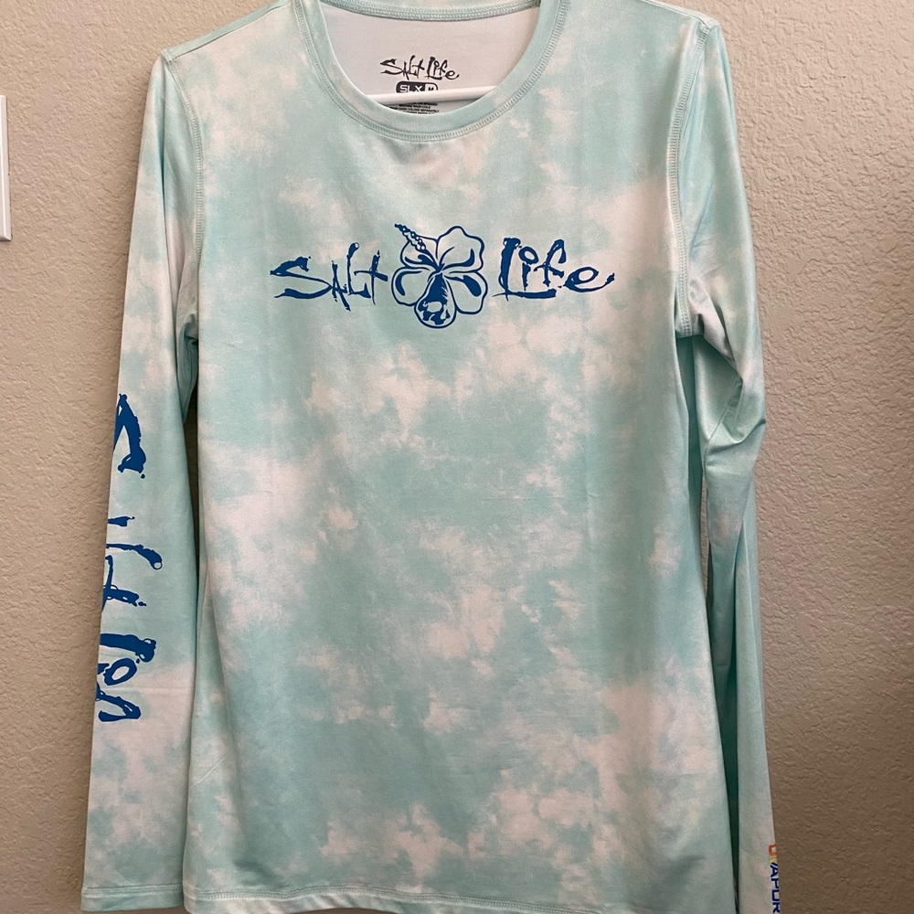 Salt Life Tie-Dye Long Sleeve Shirt